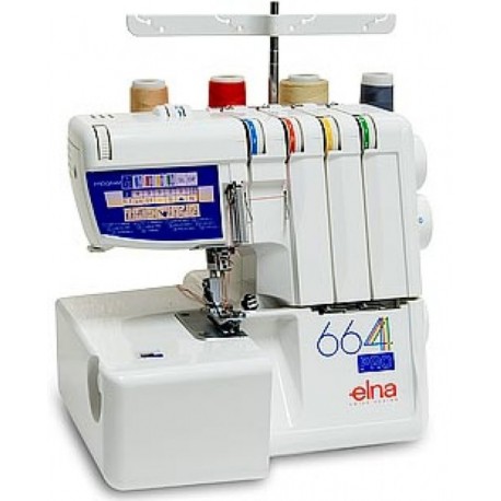 Remalladora profesional Elna 664 PRO overlock oferta.