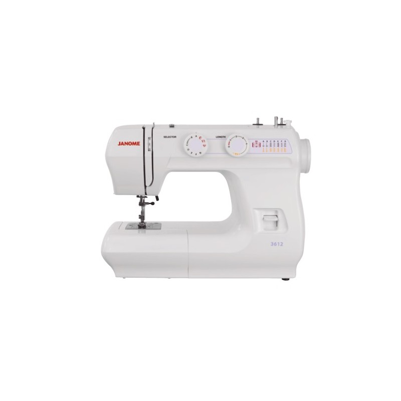 MAQUINA DE COSER PORTATIL BASICA ECONOMICA 3612 - Máquinas de coser Aparicio
